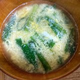 中華の定番✨ニラ玉スープ